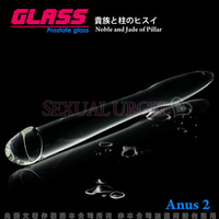 ◤按摩棒◥GLASS-冰清玉柱-玻璃水晶後庭冰火棒(Anus 2)【跳蛋 名器 自慰器 按摩棒 情趣用品 】【情趣職人】