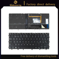 new For DELL XPS 13 9343 9350 9360 Keyboard Backlit SP Spanish Teclado