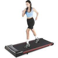 Walking Pad Treadmill Under Desk Treadmill 2.5HP Foldable Treadmill with Remote Control Portable Compact Walking