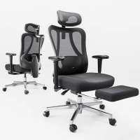 Hbada Ergonomic Office Chair with 2D Adjustable Armrest, Office Chair with 2D Adjustable Lumbar Support, Computer Chair, Chairs