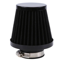 39mm Motorcycle Engine Inlet Air Filter Cone Adjustable Intake Pod Pipe Cleaner Universal For Scooter Pit Dirt Bike Motorbike