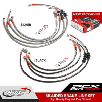 Selang Rem SET KTC Racing kaliper ABS CBS NON ABS PCX NMAX ADV fulset