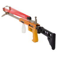 Folding slingshot Rifle Mechanical Slingshot Outdoor Powerful Shooting Toys Hunting Tools Creative Special Offer Slingshot WK12