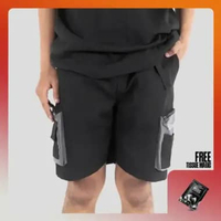 Prodigo * Celana Cargo Pendek Sago Motif 1 I Short Pants I Cargo Pants I Celana Cargo Pria M