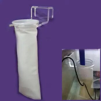 Aquarium Fish Tank Aqua Sump Canister Filter tube Sock Bag 150 Micron Filter