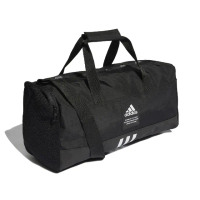 【adidas 愛迪達】行李袋 4athlts 黑 白 39L 大容量 健身 運動 旅行袋 愛迪達(HC7272)