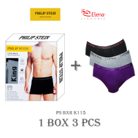 Elena Philip Stein Men Basic Brief E PS BXR K115 Midi - MIX 1BOX 3PC