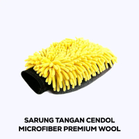 Lap Cendol Model Sarung Tangan Lap Microfiber Cleaning Pembersih