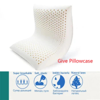 100% Pure Natural Latex Pillow for Neck Pain Relieve Sleep Orthopedic Pillow Pillows Health Cervical Comfortable Care Almohadas