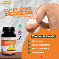 Kapsul Gamat Emas - Mengatasi Panu Seluruh Badan, Penghilang Panu, Atasi Hapur di Sekujur Tubuh, Pem