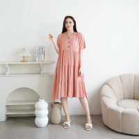 Luna - Daster Polos Cantik Busui Bumil Friendly Rayon Twill Nyaman