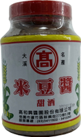高和興-米豆醬(600g) 不加辣 嚴選 大溪名產 蒸魚(伊凡卡百貨)