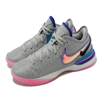 Nike 籃球鞋 Zoom LeBron NXXT Gen EP 男鞋 灰 Wolf Grey 氣墊 中筒 DR8788-002