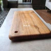 Talenan Kayu Jati Asli/Cutting Board  Kayu Jati/Kayu Jati Kitchenware Alat