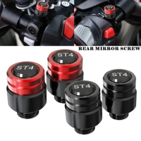 Motorcycle Accessories For Ducati ST4/S/ABS ST4S MONSTER 2020 2021 2022 2023 2024 Tire Valve Stem Caps Covers Rear Mirror Screw