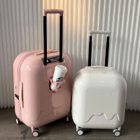 【免運/可開票】台灣公司 行李箱 登機行李箱 拉桿箱 上翻蓋箱拉桿箱 攝影箱 旅行箱 多功能行李箱泡泡20小型拉桿箱雪糕登機箱旅行箱萬向輪學生密碼箱