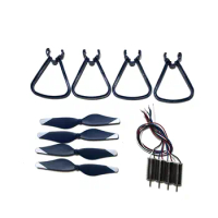 4DRC V15 RC Drone 4D-V15 Mini Quadcopter Parts Accessories Motor Guard Propellers engines Blades kit