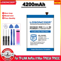 LOSONCOER 4200mAh NBL-35A3000 Battery For TP-LINK Neffos X1Max TP903A TP903C Mobile Phone