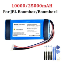 10000/25000mAh For JBL Boombox Boombox 1 GSP0931134 01 7.4v Li-ion Battery Boombox1 Boombox 1 Player Speaker Batteries