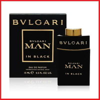 BVLGARI 寶格麗 Man In Black 當代真我男性淡香精 15ML (噴式)｜期間限定◆秋冬迷人香氛