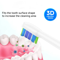 【Hhot】 4/8pcs Replacement Toothbrush Heads Compatible with Philips Sonicare Soft Replacement Electri