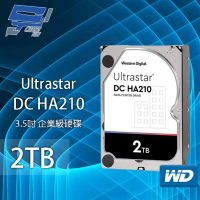 【CHANG YUN 昌運】WD Ultrastar DC HA210 2TB 企業級硬碟 HUS722T2TALA604