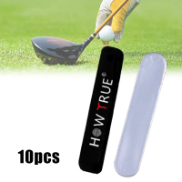 10pcs Sticker Pemberat Raket Tape Lead Timah Pemberat Golf Tape Timah Pemberat Untuk Raket Golf/Teni