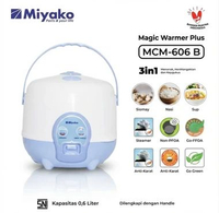 Magicom rice cooker miyako 0,6 liter 606A 606B