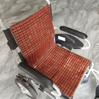 坐墊 輪椅配件大全輪椅專用夏季涼席涼墊 坐墊 防褥瘡老人透氣靠背靠墊 交換禮物全館免運