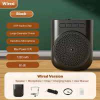 Speaker Pinggang Tourguide Microphone Amplifier Bluetooth