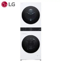 【LG 樂金】WashTower AI智控洗乾衣機 洗衣13公斤+乾衣10公斤 WD-S1310W 冰瓷白