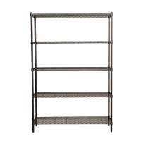 【dayneeds 日需百備】輕型 120x45x150公分烤漆五層架(鐵力士架/收納層架/展示架/層架/鐵架)