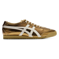 【Onitsuka Tiger】鬼塚虎 官方旗艦店 金屬感金棕色 MEXICO 66 SD(1183C468-200)