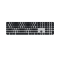 含Touch ID和數字鍵盤的巧控鍵盤,適用於配備Apple晶片的Mac機型 - 中文(注音)/英文 - 黑/白色按鍵