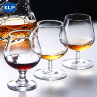 KLP 1pcs crystal glass brandy glass highball red wine glass big belly western wine glass, domestic, commercial