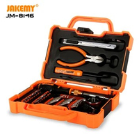 JAKEMY JM-8146 Original 47 In 1 Precision Screwdriver Tool Set Ratchet Wrench Pliers Kit For Electronics Phone TV Tablet Repair