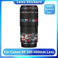 For Canon RF 100-400mm F5.6-8 IS USM Anti-Scratch Camera Lens Sticker Coat Wrap Protective Film Body Protector Skin Cover