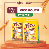 Minuman Malt Coklat Vico 1.3kg X 2 Pek