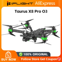 Iflight Taurus X8 Pro O3 8S HD Professional FPV Cinelifter Whoop Ultra-Wide Angle 2kg Maximum DJI O3 Air Unit