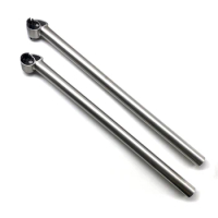 Titanium Bike Seat Tube Front Floating Seatpost for Brompton Folding Bicycle Parts 550 / 580 mm Frame Cycling Accessories