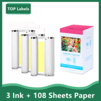 Compatible KP-108IN KP-36IN Ink Case Photo Paper For Canon Selphy CP1500 CP1300 CP1200 CP910 CP900 Photo Printer