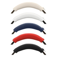Soft Silicone Headband Cover Cushion for Sony WH XB910N Headphones Headbeam Zipper Cover Upgrades Wearing Experience