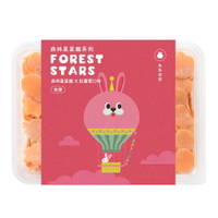 [4盒][廠商直送]森林麵食 森林鮮紅蘿蔔星星麵（200g/份，共4盒）【杏一】