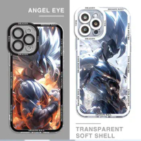 Dragon Ball Anime Phone Case for Apple iPhone 15 Pro Max 13 14 Plus 12 Mini 11 Pro XR 8 SE 7 6S XS MAX Shockproof Armor Cover