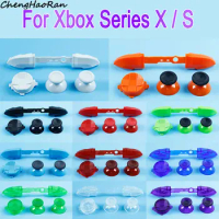 1 Set For Xbox Series X/S Controller LB RB Bumper Trigger Button 3D Analog Joystick Thumb Cap Replacement Accessories