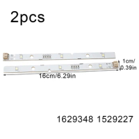 2 Pcs LED Light Strips Replacement Fit For Rongsheng/Hisense Refrigerator MDDZ-162A 1629348 1529227