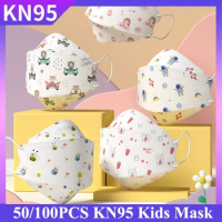 Children KN95 Masks Cartoon Korean Face Mask Respirator Breathable Fabric facial mask mascarilla kn95 infantil KN95 Kids Masks