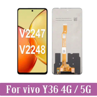 6.64'' Original For Vivo Y36 4G 5G V2247 V2248 LCD Display Touch Screen Digitizer Assembly