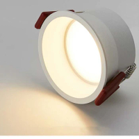 1pc Led Downlight Recessed 7w 12W 18W household deep anti-glare spot light led downlight no main light