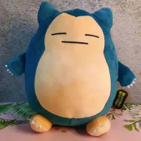 Original Japanese anime Pokemon Mocchi-Mocchi Snorlax Plush toys dolls Children's birthday Presents